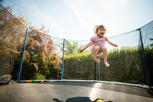 Trampolin – Wie versichert?